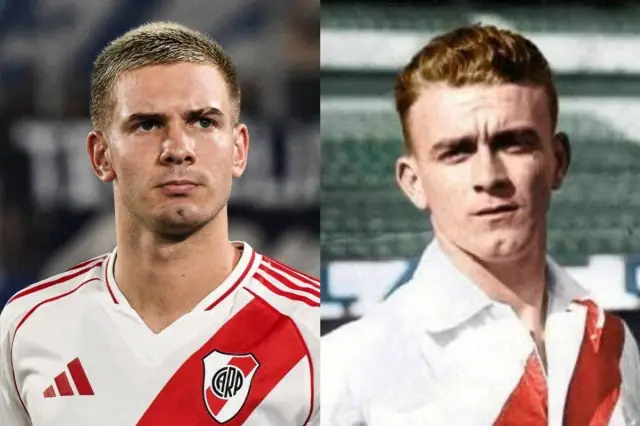 Alfredo Di Stéfano: Huyền thoại "Mũi tên tóc vàng" và hành trình vĩ đại 2 Alfredo Di Stéfano Alfredo Di Stéfano trong màu áo River Plate phần 3