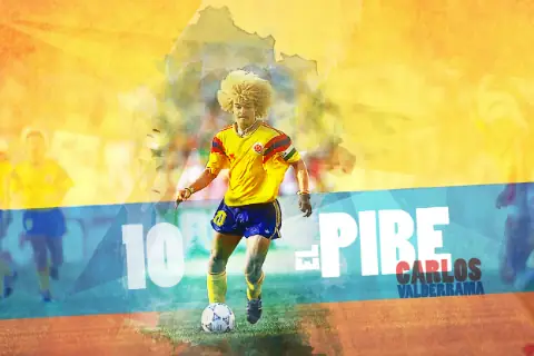 Carlos Valderrama Carlos Valderrama trong màu áo Tampa Bay Mutiny phần 3