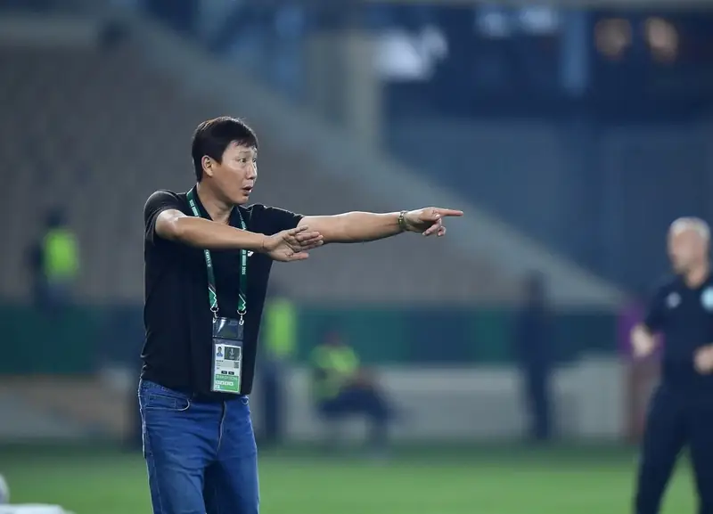 chiến thuật kim sang sik U23 Việt Nam ăn mừng bàn thắng