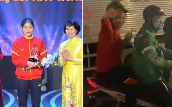 Chương Thị Kiều: Hành Trình Vượt Khó Của Nữ Hậu Vệ Vàng 3 Chương Thị Kiều Chương Thị Kiều nhận giải thưởng