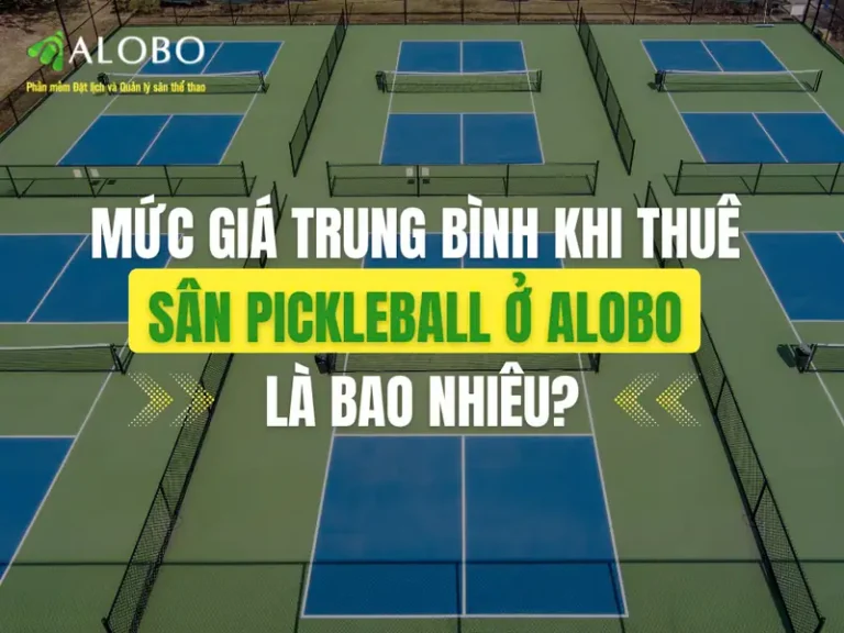 dat san pickleball online va gia thue nguoi choi pickleball dang dat san online