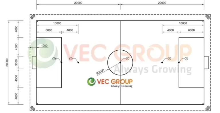 Diện Tích Sân Bóng 5 Người Chuẩn 2026: Hướng Dẫn Chi Tiết Từ A-Z! 9 dien tich san bong 5 nguoi kich thuoc san bong 5 nguoi