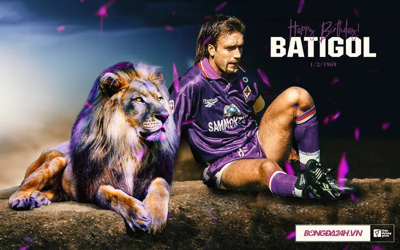 Gabriel Batistuta: Huyền thoại "Batigol" và hành trình chinh phục đỉnh cao 2 Gabriel Batistuta Gabriel Batistuta trong màu áo River Plate phần 3
