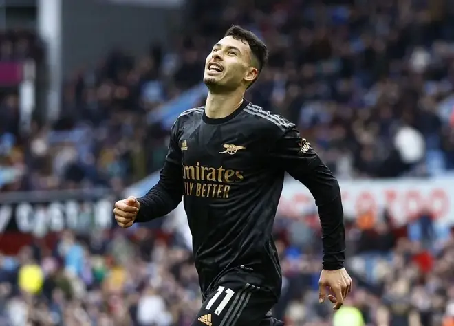Gabriel Martinelli Gabriel Martinelli ăn mừng bàn thắng cho Arsenal phần 4