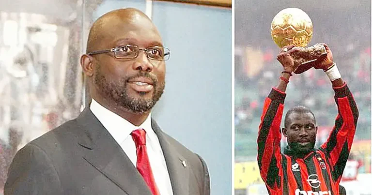 george weah chan dung cau thu george weah 0