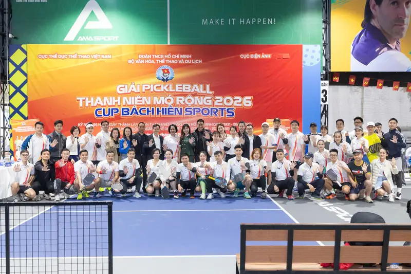 giải đấu pickleball Việt Nam 2026 VĐV trẻ thi đấu pickleball