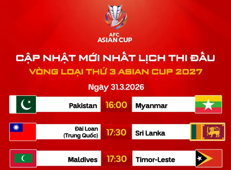 Việt Nam Thắng Lớn: Lịch Vòng Loại Asian Cup 2027 Hé Lộ Cửa Sáng! 3 lịch vòng loại asian cup 2027 việt nam khán giả việt nam cổ vũ