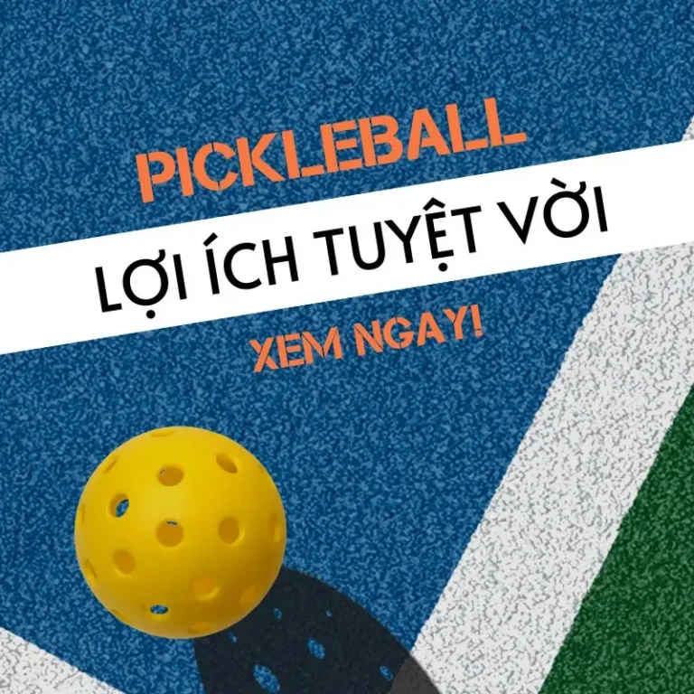 loi ich cua pickleball voi suc khoe nguoi choi pickleball