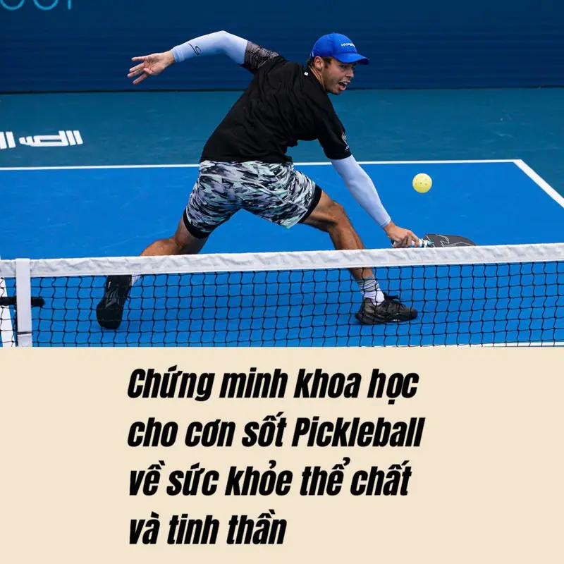 Pickleball: 7 Lợi Ích Sức Khỏe Vượt Trội Bạn Chưa Biết? 2 lợi ích của pickleball với sức khỏe vợt và bóng pickleball