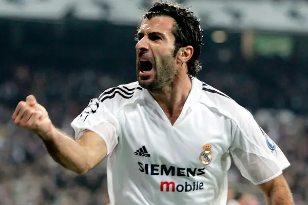 Luís Figo: Hành Trình Huyền Thoại Của 'Vua Bất Tử' 3 Luís Figo Luís Figo trong màu áo Real Madrid phần 4