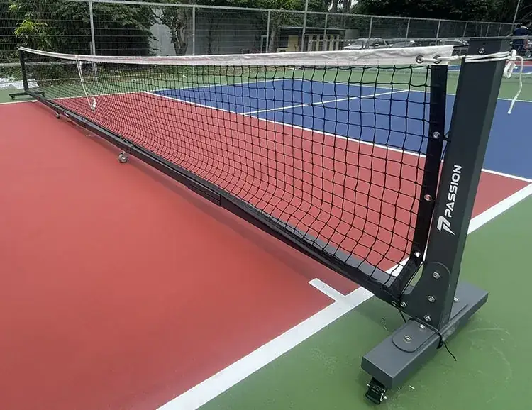 lưới pickleball di động và cố định lưới pickleball tiêu chuẩn