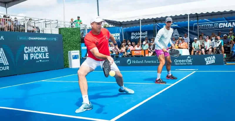 Matt Wright vận động viên pickleball Matt Wright thi đấu đôi phần 3