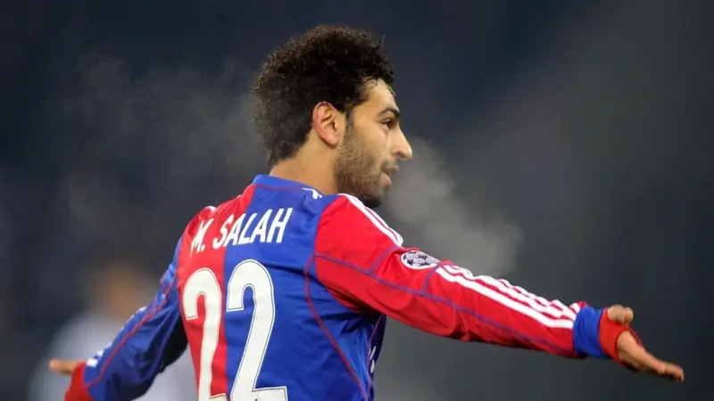 Mohamed Salah: Hành trình Vua Ai Cập chinh phục đỉnh cao bóng đá 2 Mohamed Salah Mohamed Salah trong màu áo Basel phần 3