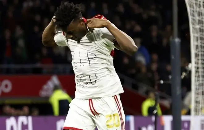 Mohammed Kudus Mohammed Kudus ăn mừng bàn thắng cho Ajax phần 4
