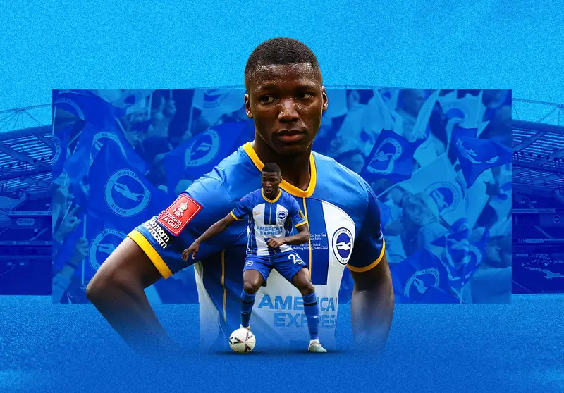 Moisés Caicedo Moisés Caicedo trong màu áo Brighton & Hove Albion phần 3