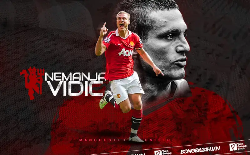 Nemanja Vidić: Huyền thoại thép của Old Trafford 2 Nemanja Vidić Nemanja Vidić trong màu áo Manchester United phần 3
