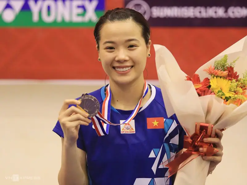 Nguyễn Thùy Linh: Bí Mật Vươn Tầm Thế Giới Của Nữ Hoàng Cầu Lông 2026 3 Nguyễn Thùy Linh Nguyễn Thùy Linh ăn mừng