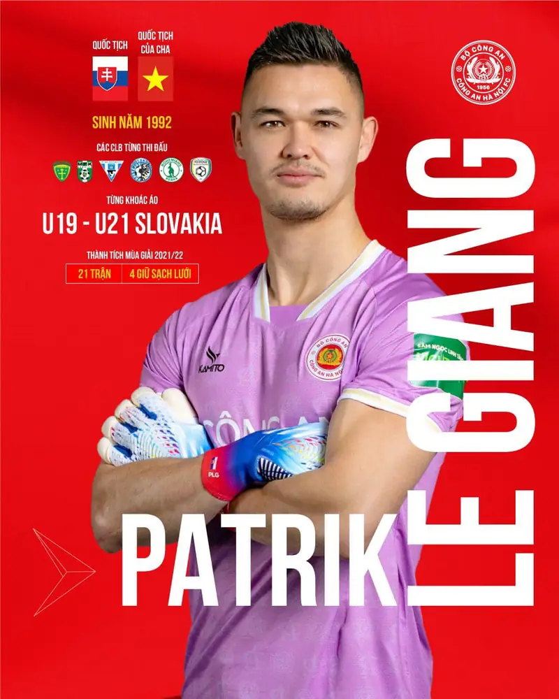 Patrick Lê Giang: Hành Trình Thủ Môn Việt Kiều Chinh Phục Đỉnh Cao 2026 2 Patrick Lê Giang Patrick Lê Giang thi đấu trong màu áo câu lạc bộ