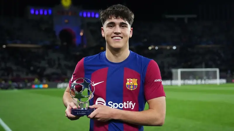 Pau Cubarsí Pau Cubarsí thi đấu tại Champions League phần 4