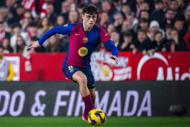Pedri Pedri kiến tạo trong màu áo Barcelona phần 4