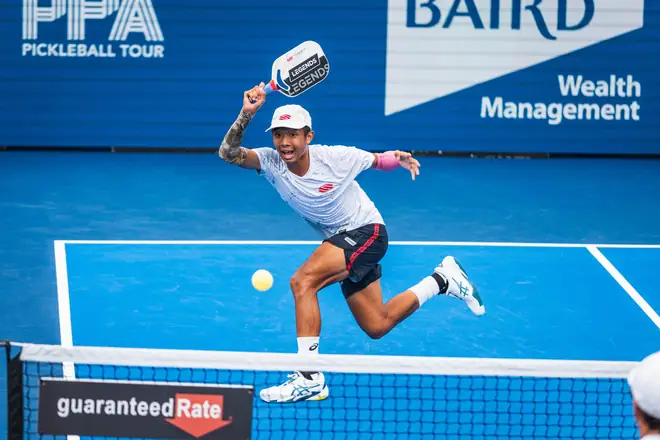 Quang Dương Pick Vận động viên pickleball Quang Dương thi đấu phần 3
