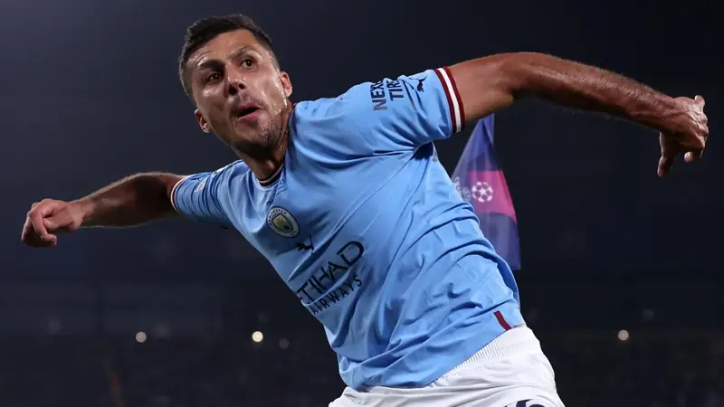Rodri: Hành Trình Vươn Tầm Tiền Vệ Số 1 Thế Giới 3 Rodri Rodri ăn mừng bàn thắng cho Manchester City phần 4