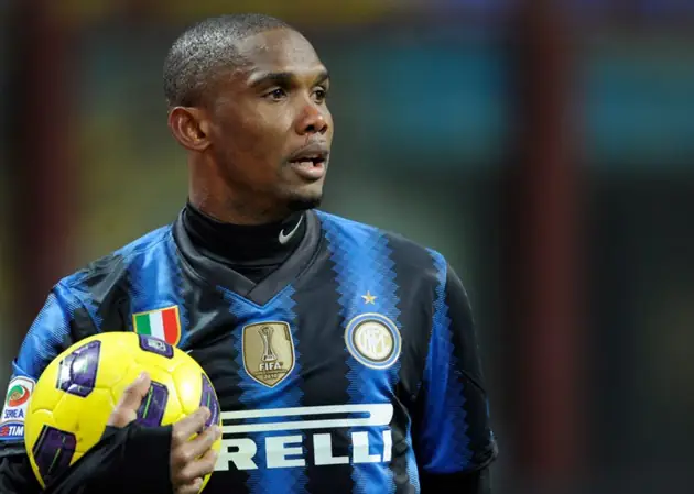 Samuel Eto'o: Báo Đen Huyền Thoại Của Bóng Đá Châu Phi 3 Samuel Eto'o Samuel Eto'o trong màu áo Inter Milan phần 4