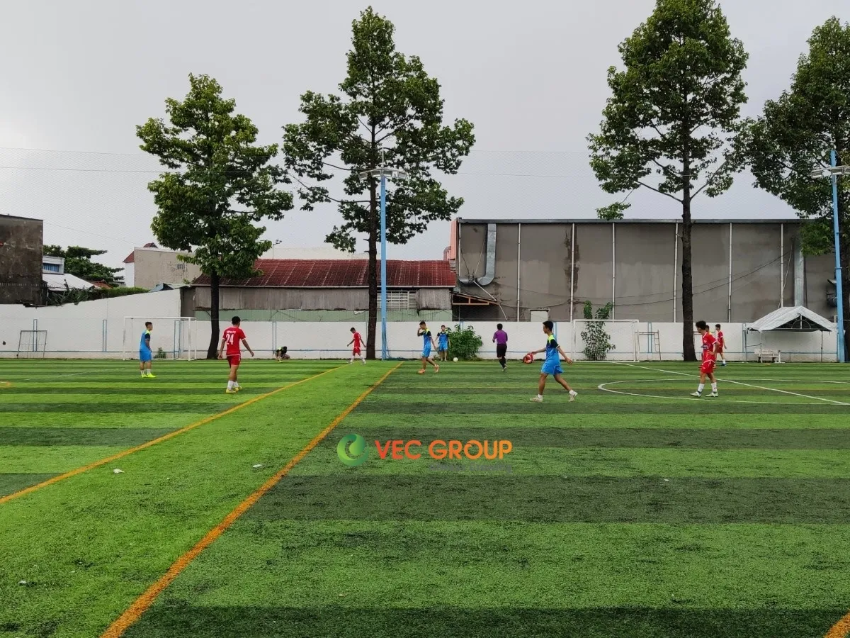 Sân Bóng Đá Tại An Giang Sân bóng đá - Nhà thiếu nhi An Giang