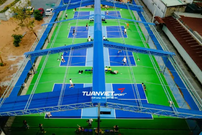 Sân cầu lông tại Bến Tre Happy Sport - pickleball.club