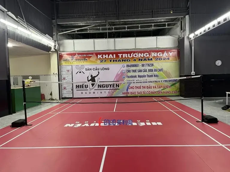 san cau long tai ben tre san cau long hieu nguyen badminton