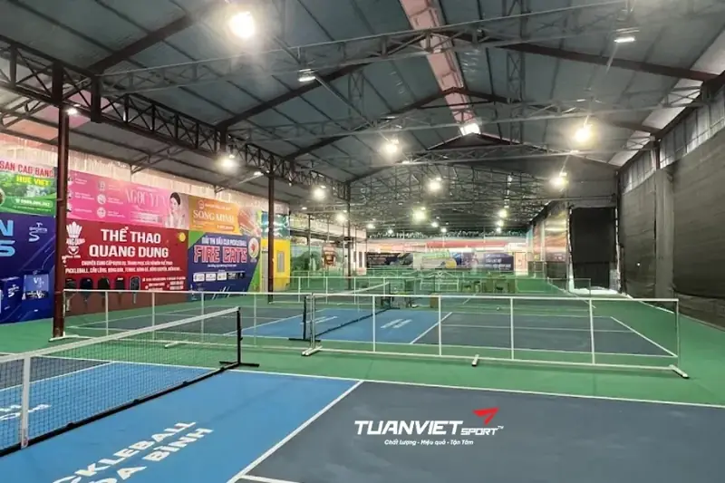 Sân cầu lông tại Cao Bằng Sân Pickleball Hoà Bình Bus Cao Bằng