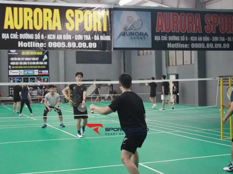 Sân cầu lông tại Đà Nẵng Sân cầu lông Aurora Sport