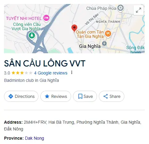 Khám Phá Sân Cầu Lông Tại Đắk Nông: Điểm Đến Lý Tưởng Cho Người Yêu Thể Thao Năm 2026 4 Sân cầu lông tại Đắk Nông SÂN CẦU LÔNG VVT