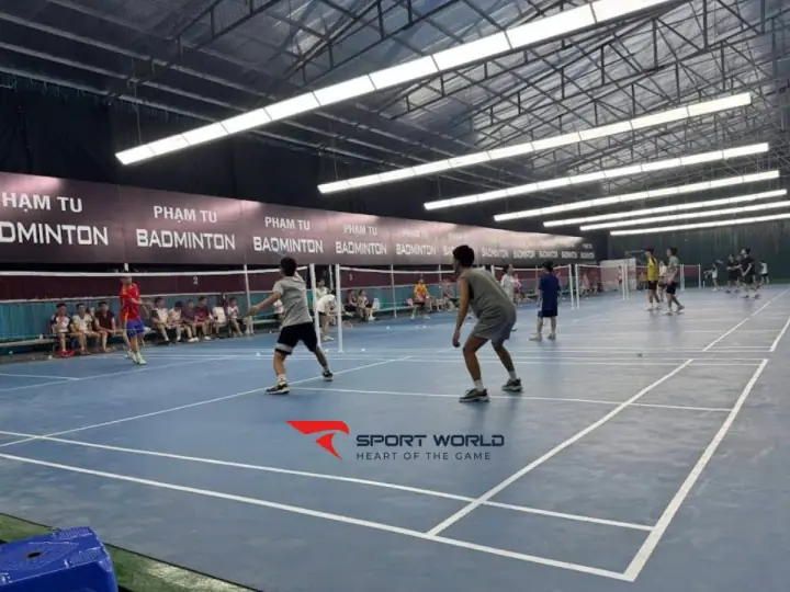 Sân cầu lông tại Hà Nội Sân Cầu Lông Phạm Tu Badminton