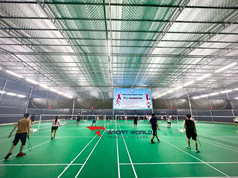 Sân cầu lông tại Hà Nội Sân Cầu Lông Vina Badminton