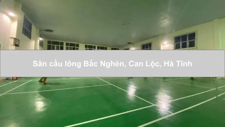san cau long tai ha tinh san cau long butplay