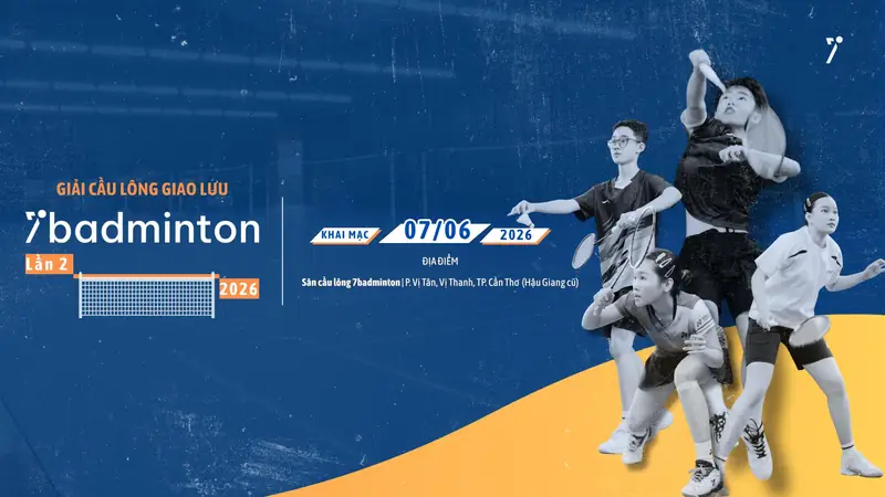 Sân cầu lông tại Hậu Giang 7badminton