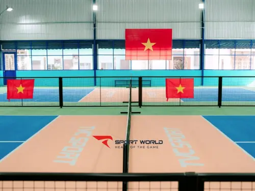 Sân cầu lông tại Huyện Hòa Vang Sân TVC Badminton Hòa Tiến