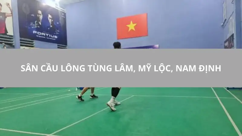Sân cầu lông tại Nam Định Sân Cầu Lông Mỹ Đình