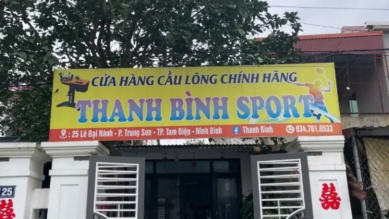 san cau long tai ninh binh san cau long thanh binh sport