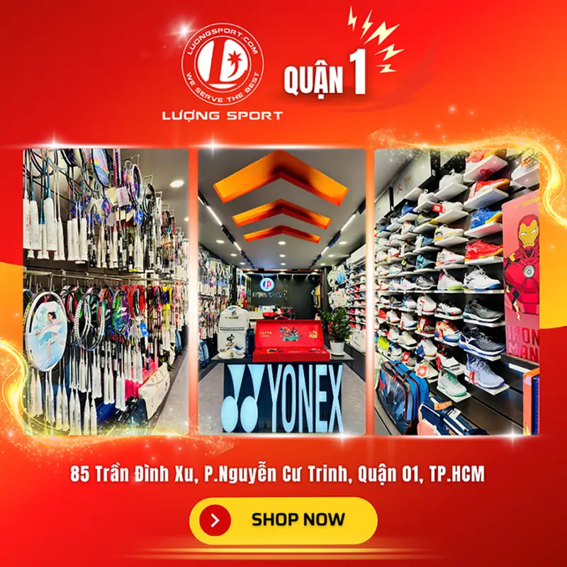 Sân cầu lông tại Phường Nguyễn Cư Trinh Shop cầu lông Lượng Sports