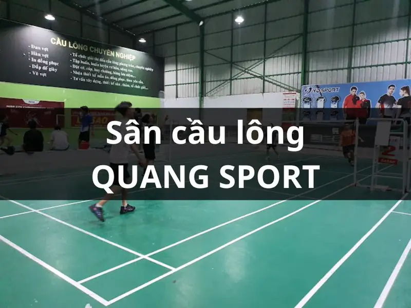 Sân cầu lông tại Quận Bình Thủy Sân cầu lông Bình An