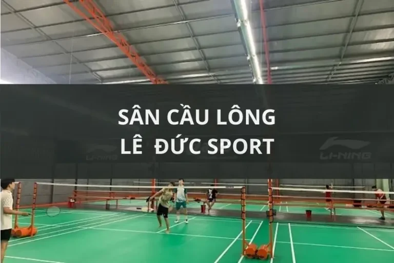 san cau long tai quan o mon san cau long pham le sport