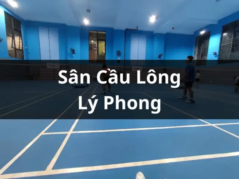 san cau long tai thanh pho ho chi minh san cau long ly phong