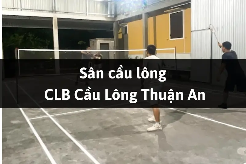 Sân cầu lông tại Thừa Thiên Huế sân cầu lông ông la