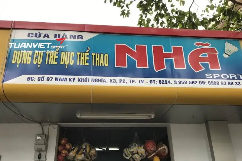 Sân cầu lông tại Trà Vinh Cửa Hàng Dụng Cụ Thể Dục Thể Thao Nhã Sport