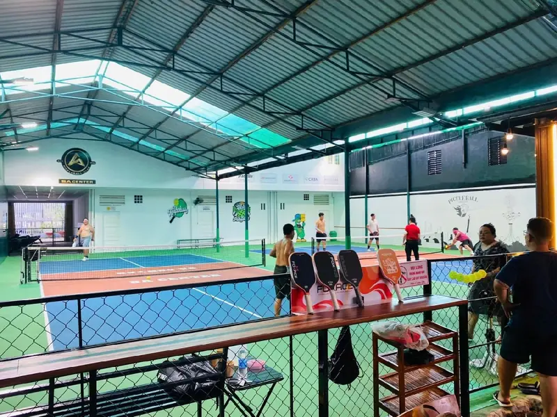 Sân pickleball tại An Giang Sân Pickleball Nguyễn Hải Long Xuyên