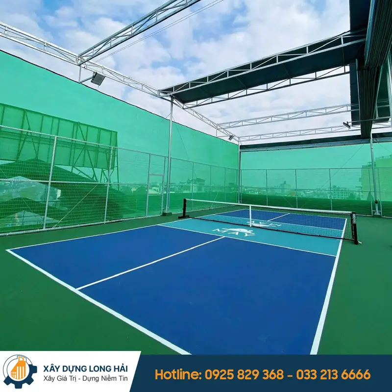 Sân pickleball tại Bắc Giang Bảo Nam Pickleball & Cafe