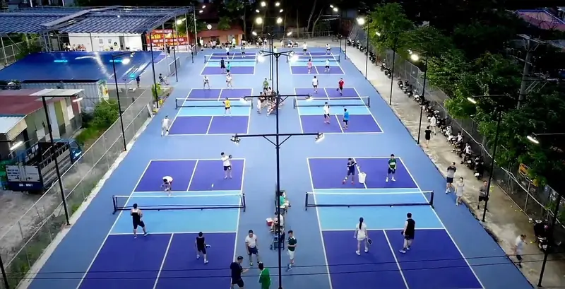 Sân pickleball tại Bắc Ninh Sân Pickleball Đại Đồng