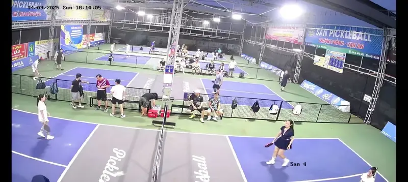 Sân pickleball tại Bắc Ninh Sân PICKLEBALL THƯỢNG ĐỒNG